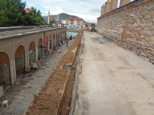 Konya Lala Mustafa Paşa Ahşap Çatı Kapatması